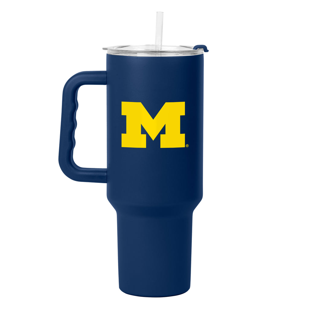 Fanz-Michigan-Wolverines-40oz-Handle-Tumbler