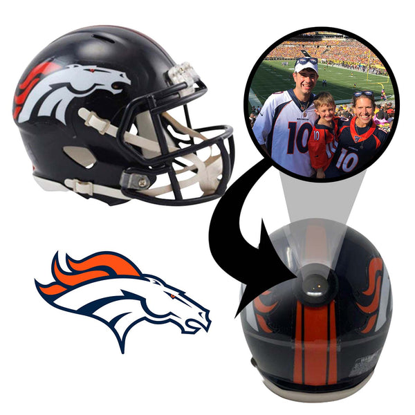 Denver Broncos Nfl Mini Helmet
