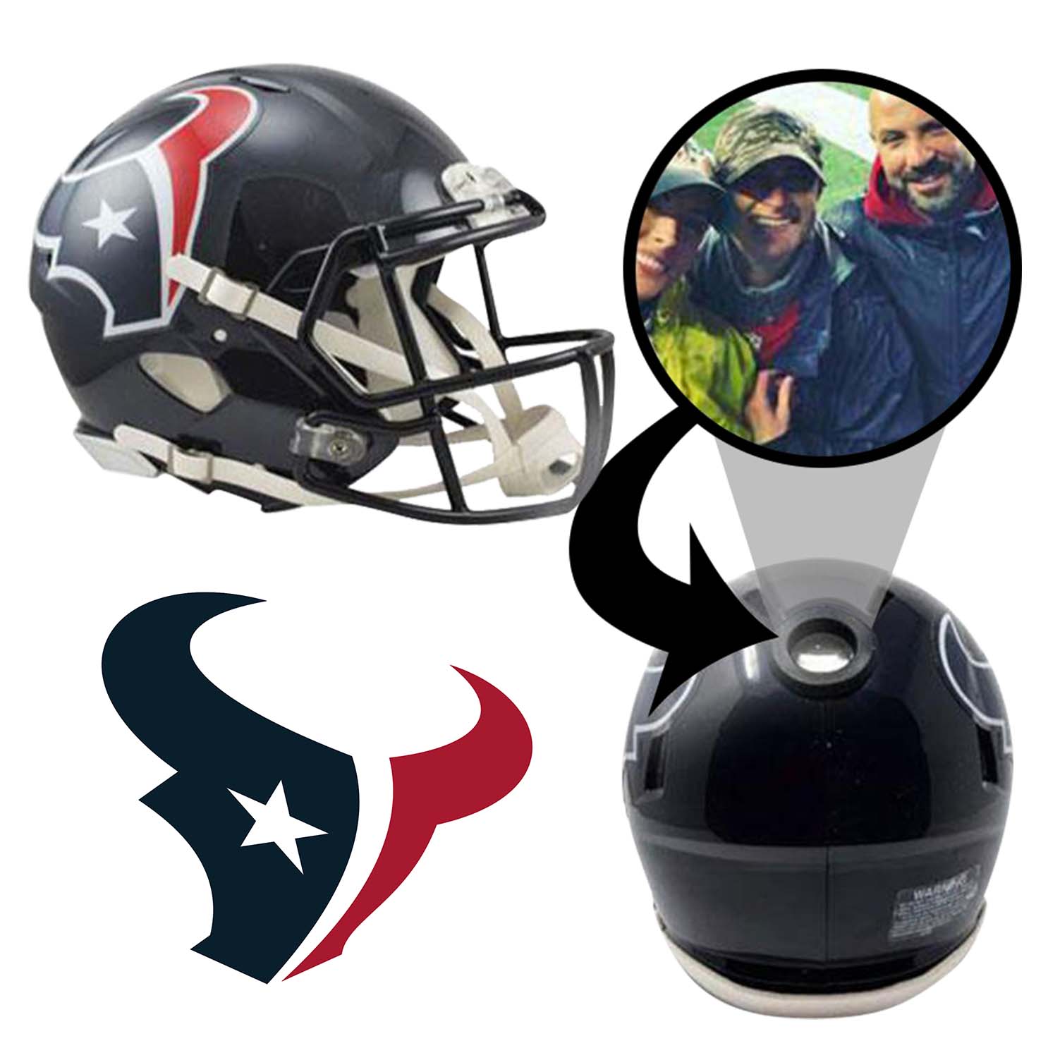 Houston Texans Nfl Mini Helmet