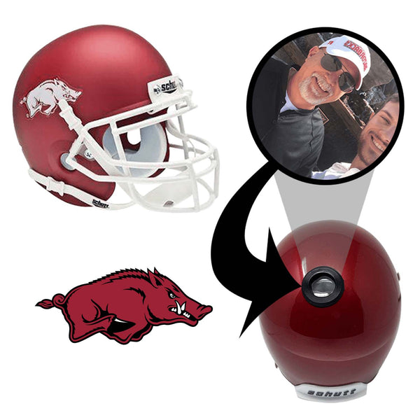 Arkansas Rasorbacks College Football Collectible Mini Helmet | Picture Inside