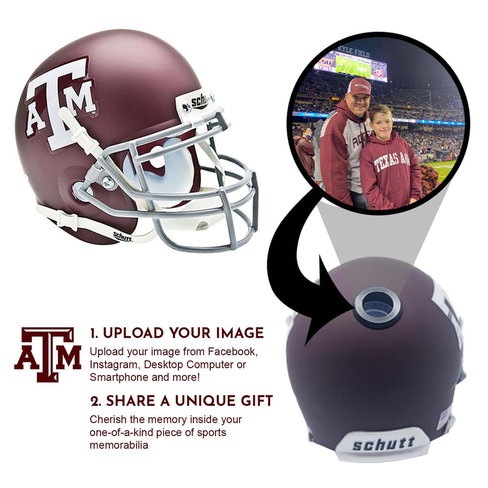 Texas A&M Aggies College Football Collectible Mini Helmet | Picture ...