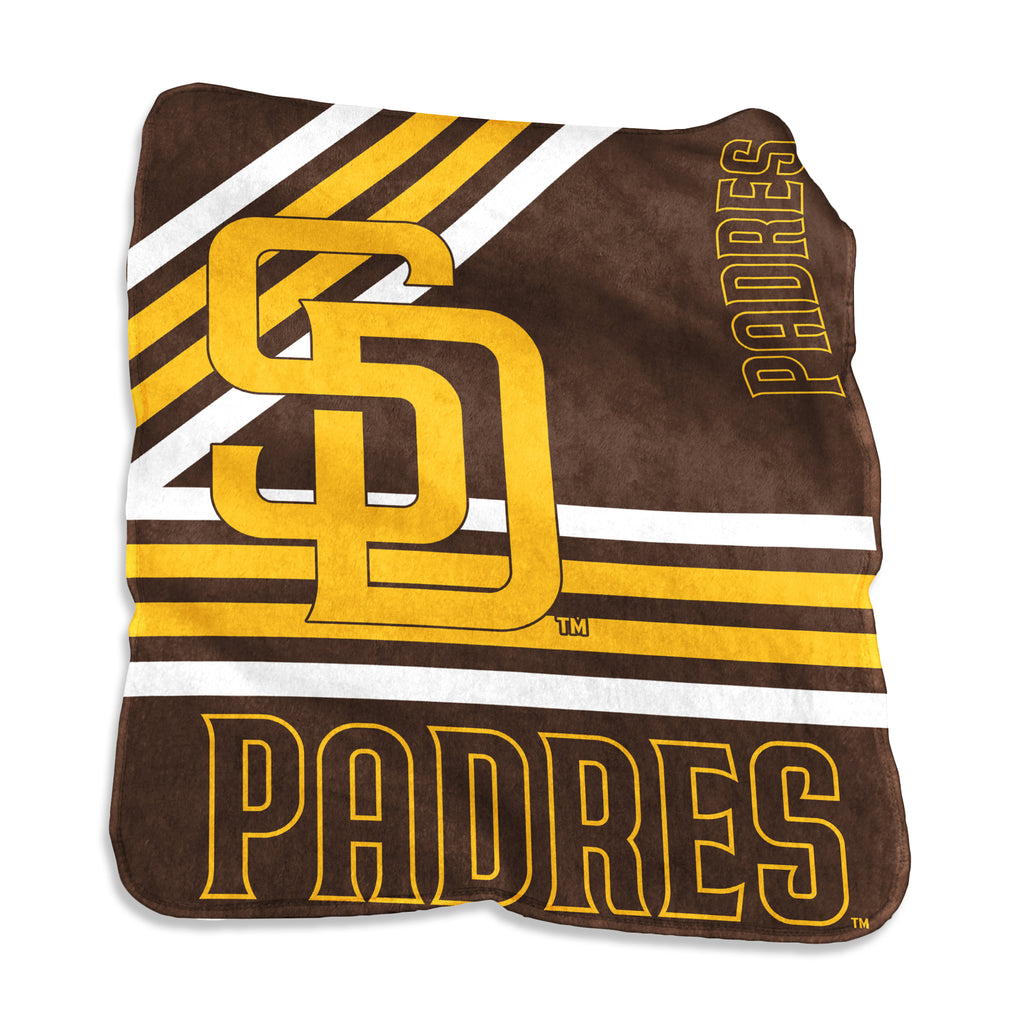 Fanz-SD Padres-Padres-Raschel-Throw-Blanket