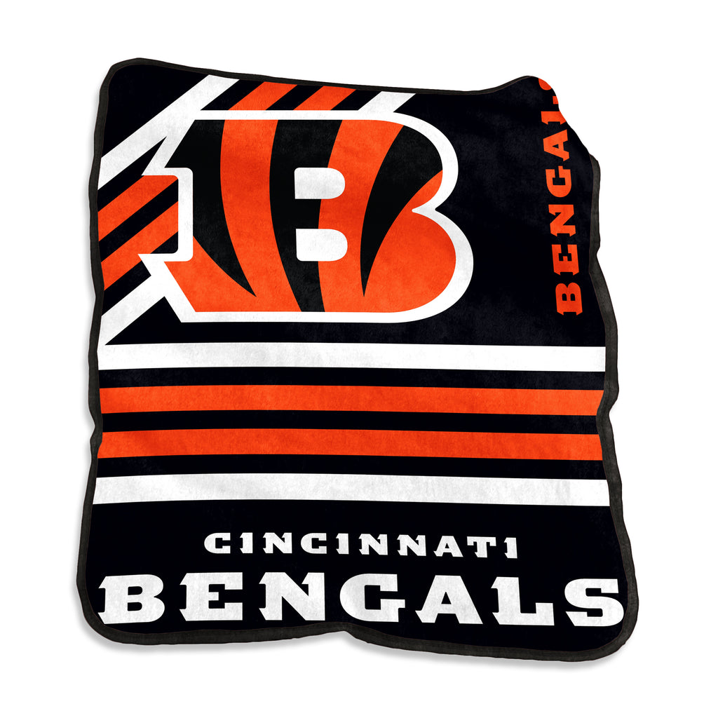 Fanz-Cincinnati Bengals-Bengals-Raschel-Throw-Blanket