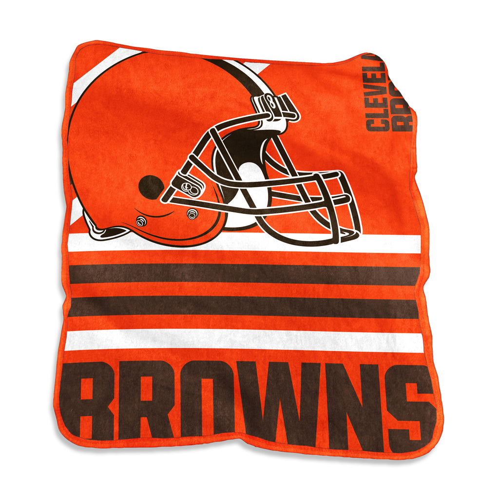 Fanz-Cleveland Browns-Browns-Raschel-Throw-Blanket