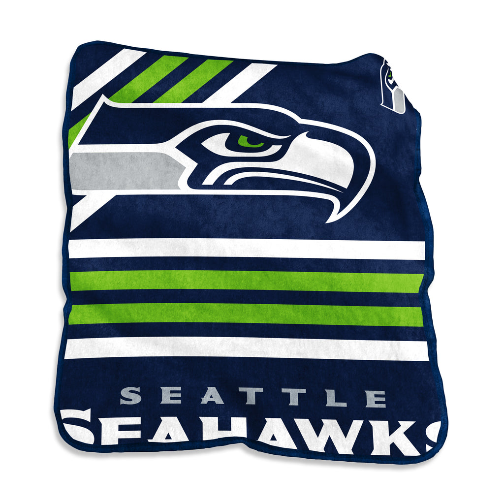 Fanz-Seattle Seahawks-Seahawks-Raschel-Throw-Blanket