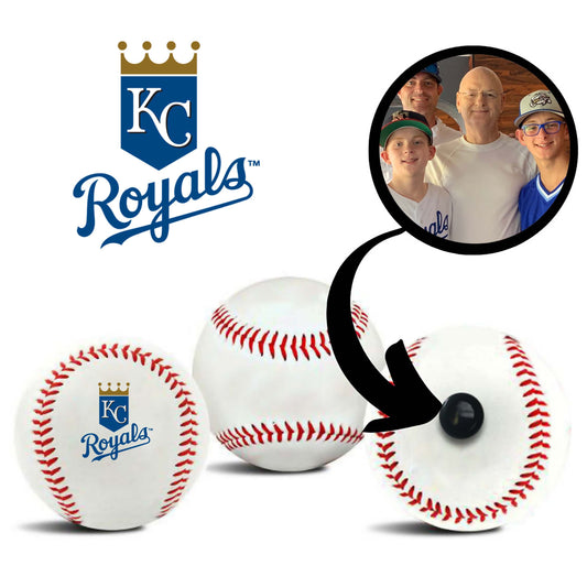 Kansas City Royals MLB Collectible Baseball - Picture Inside - FANZ Collectibles