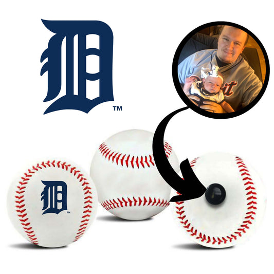 Detroit Tigers MLB Collectible Baseball - Picture Inside - FANZ Collectibles