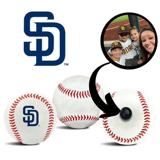 San Diego Padres MLB Collectible Baseball - Picture Inside - FANZ Collectibles