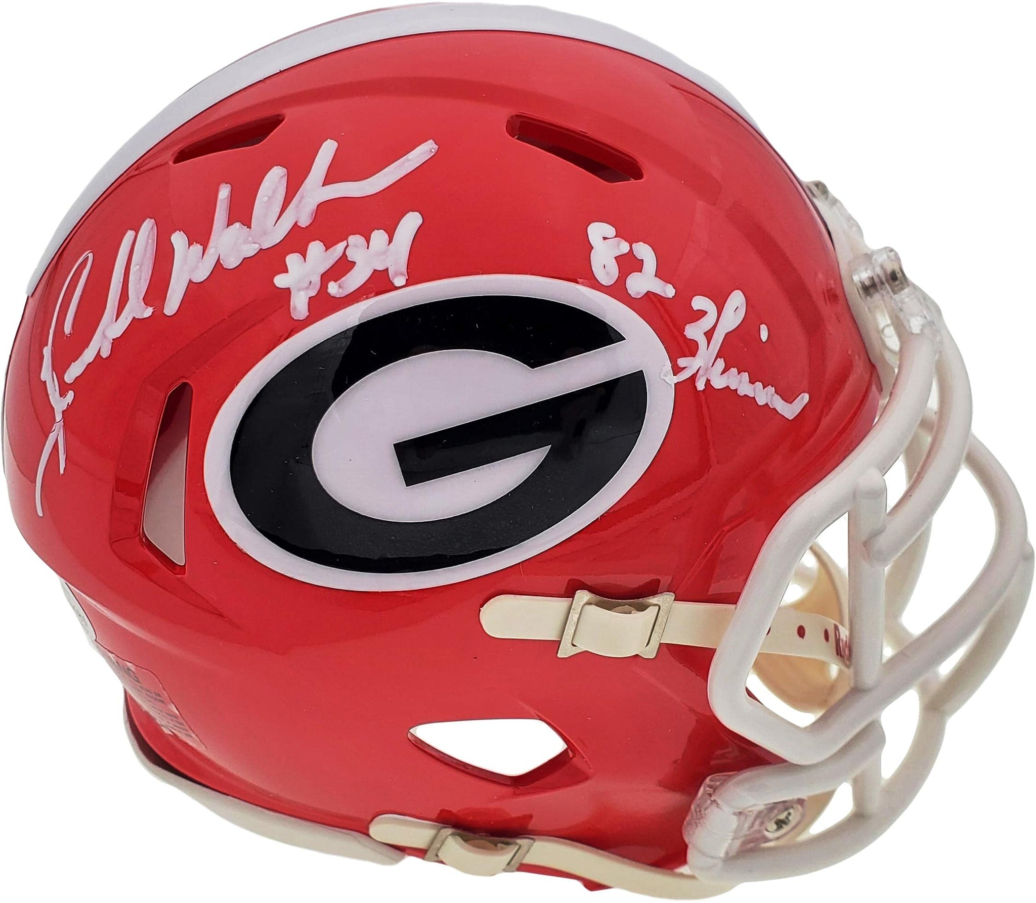 authentic uga football helmet Herschel Walker Autographed UGA Mini Helmet – Fanz Collectibles