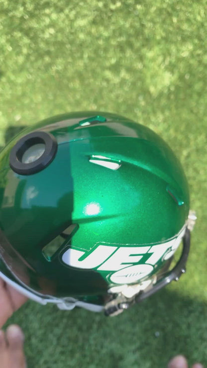 New York Jets Helmet Riddell Authentic Full Size SpeedFlex Style