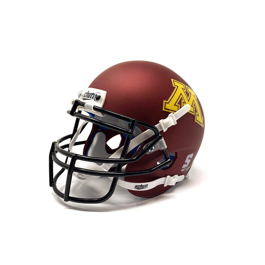 Minnesota Golden Gophers College Football Collectible Schutt Mini Helmet - Picture Inside - FANZ Collectibles - Fanz Collectibles
