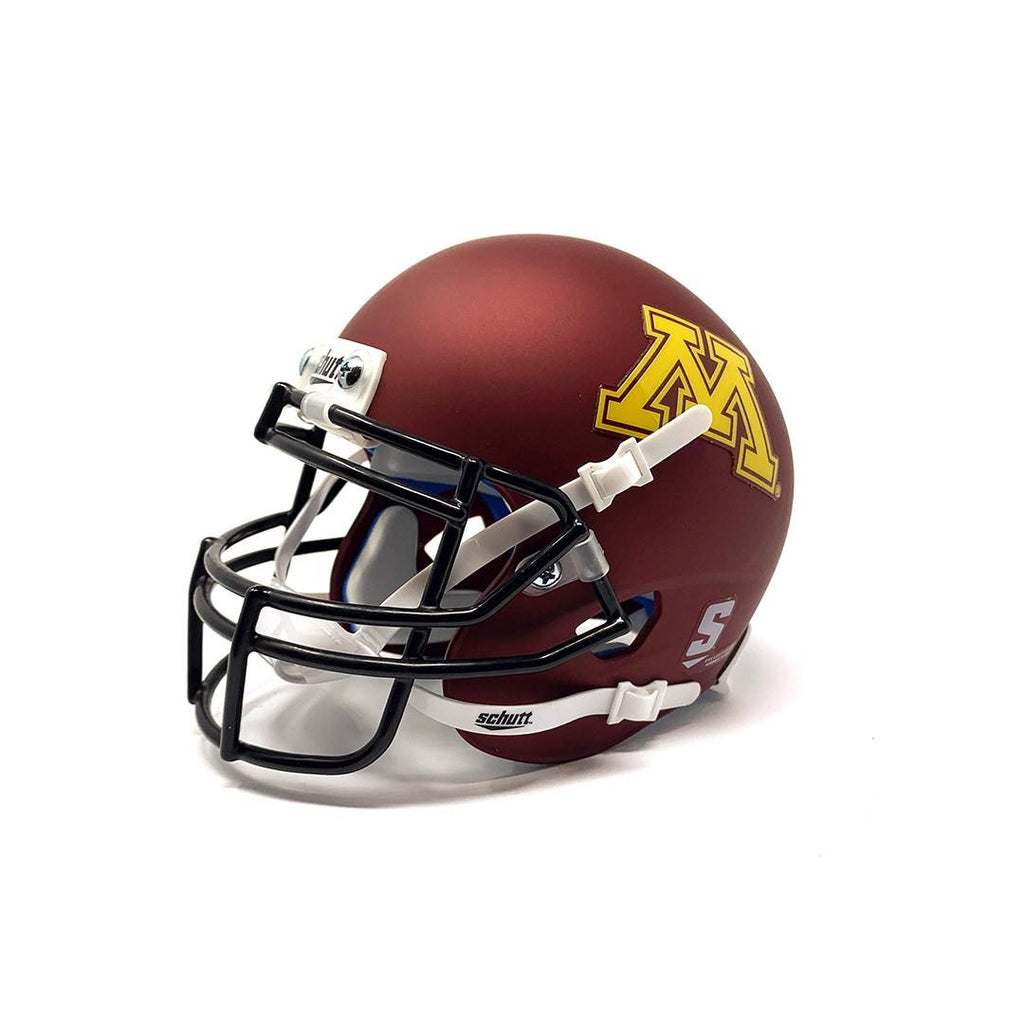 Minnesota Golden Gophers College Football Collectible Schutt Mini Helmet - Picture Inside - FANZ Collectibles - Fanz Collectibles