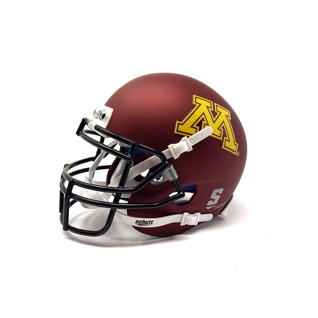 Minnesota Golden Gophers College Football Collectible Schutt Mini Helmet - Picture Inside - FANZ Collectibles - Fanz Collectibles