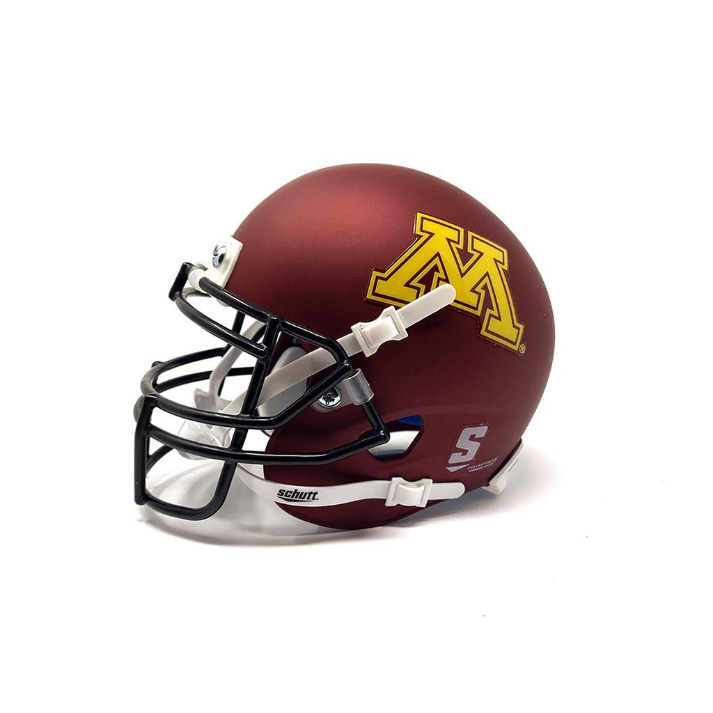 Minnesota Golden Gophers College Football Collectible Schutt Mini Helmet - Picture Inside - FANZ Collectibles - Fanz Collectibles