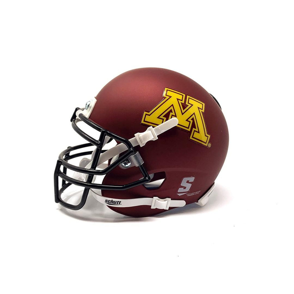 Minnesota Golden Gophers College Football Collectible Schutt Mini Helmet - Picture Inside - FANZ Collectibles - Fanz Collectibles
