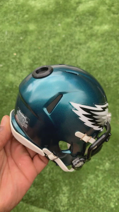 Philadelphia Eagles NFL Collectible Mini Helmet - Picture Inside - FANZ Collectibles