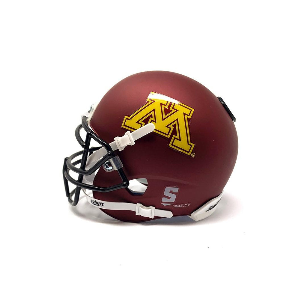 Minnesota Golden Gophers College Football Collectible Schutt Mini Helmet - Picture Inside - FANZ Collectibles - Fanz Collectibles