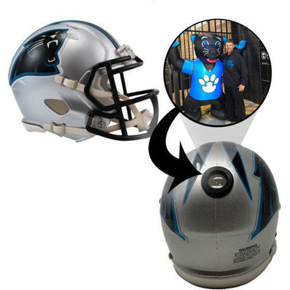 Carolina Panthers NFL Collectible Mini Helmet, Picture Inside