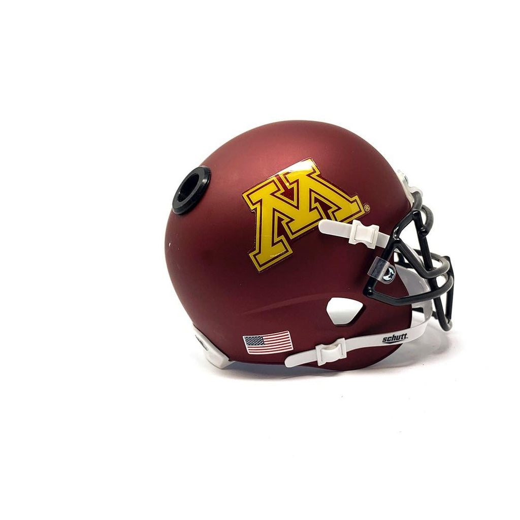 Minnesota Golden Gophers College Football Collectible Schutt Mini Helmet - Picture Inside - FANZ Collectibles - Fanz Collectibles