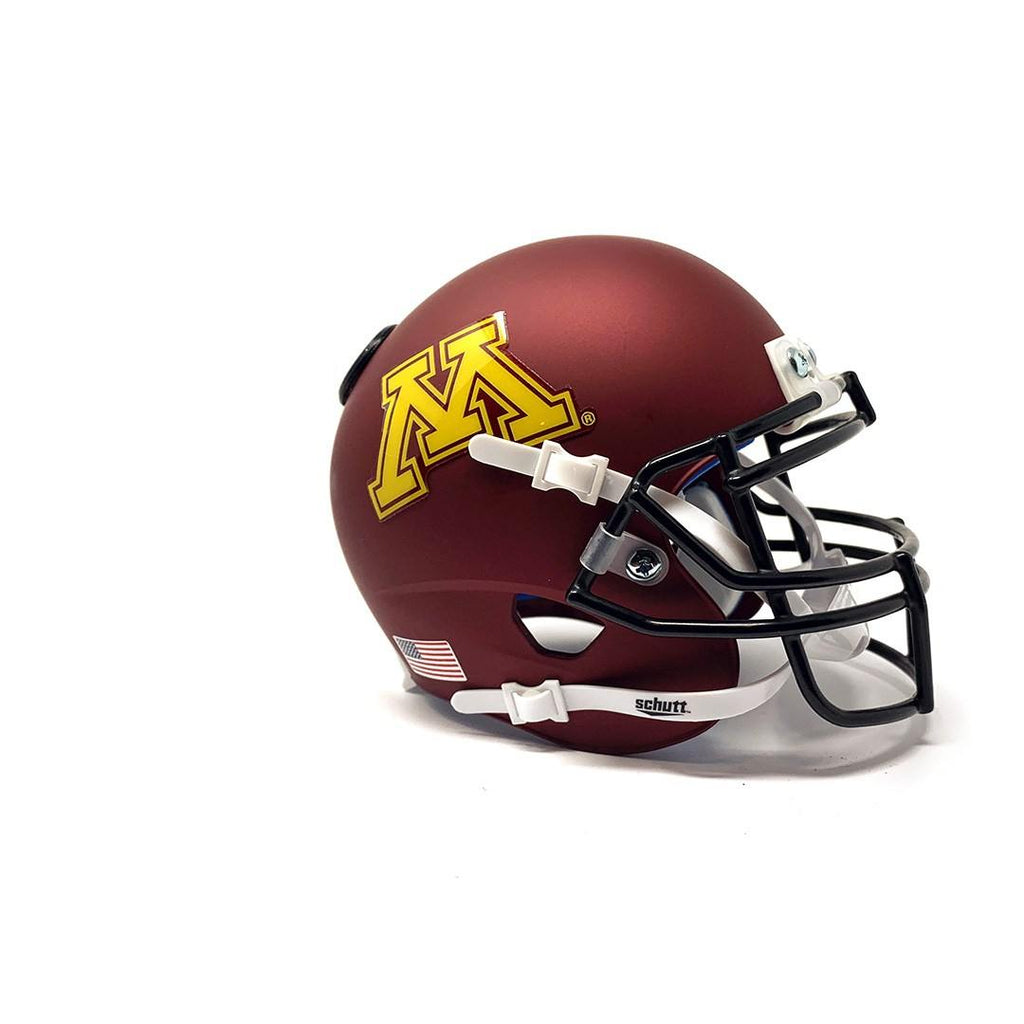 Minnesota Golden Gophers College Football Collectible Schutt Mini Helmet - Picture Inside - FANZ Collectibles - Fanz Collectibles