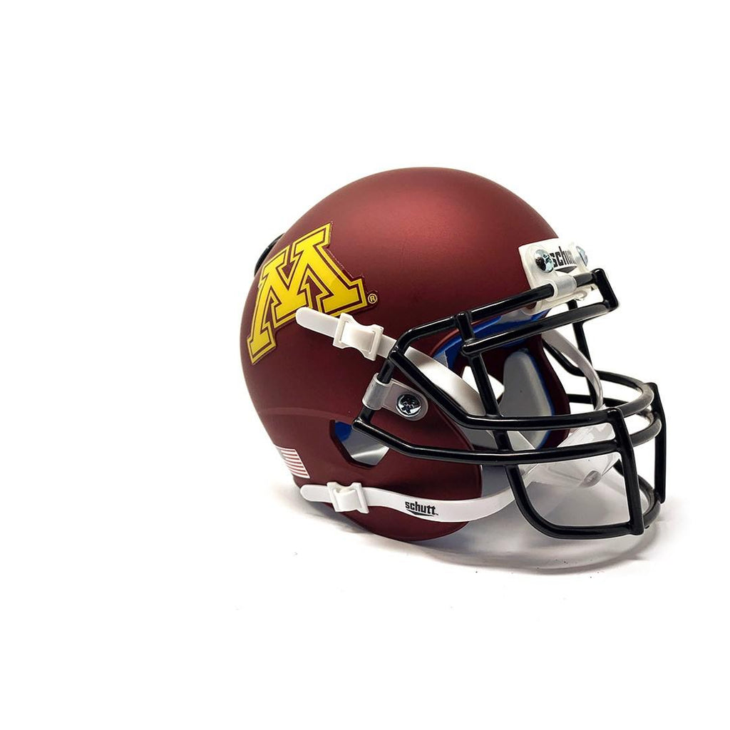 Minnesota Golden Gophers College Football Collectible Schutt Mini Helmet - Picture Inside - FANZ Collectibles - Fanz Collectibles