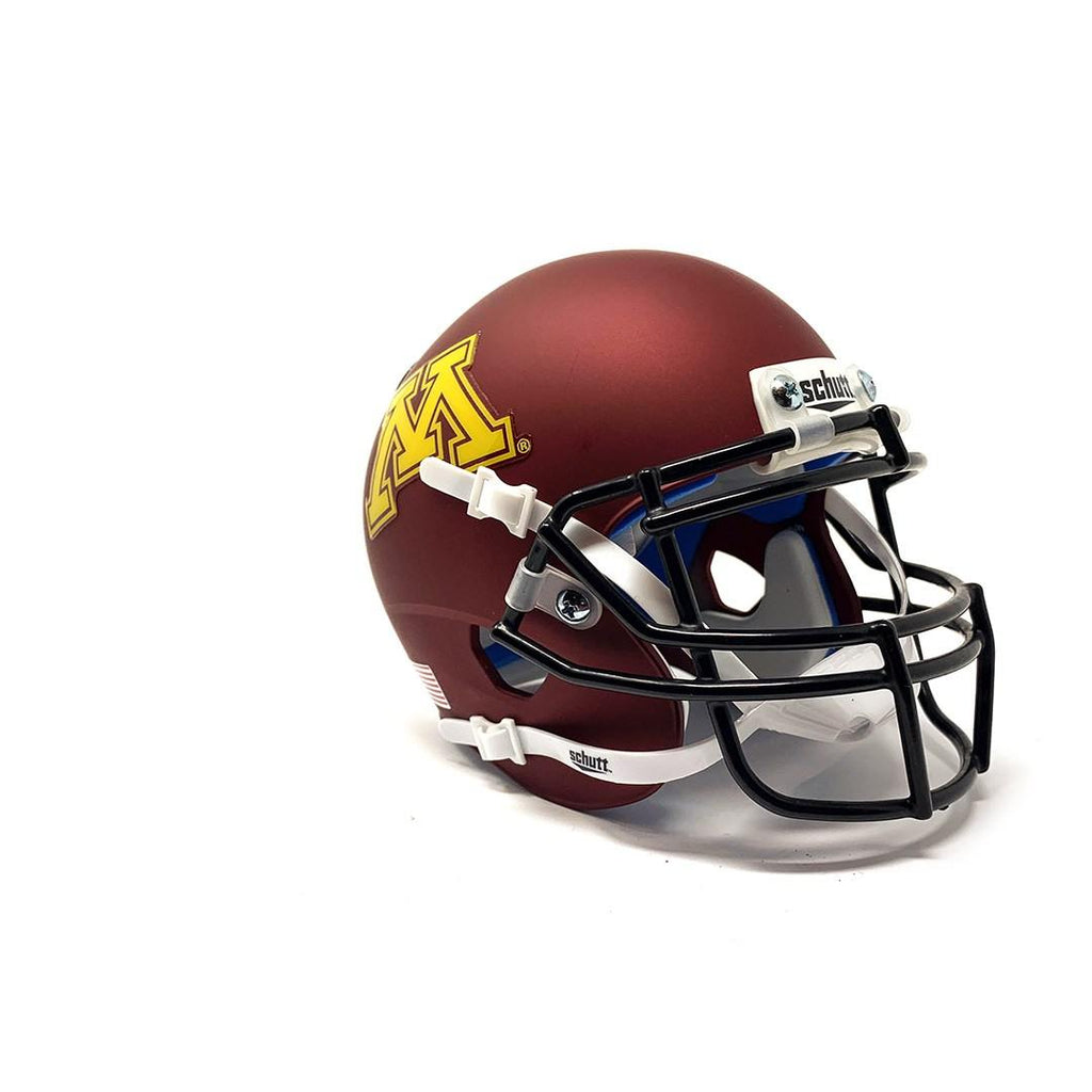 Minnesota Golden Gophers College Football Collectible Schutt Mini Helmet - Picture Inside - FANZ Collectibles - Fanz Collectibles