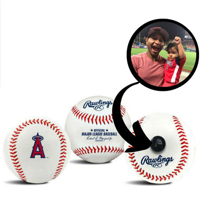 Los Angeles Angels MLB Collectible Baseball - Picture Inside - FANZ Collectibles