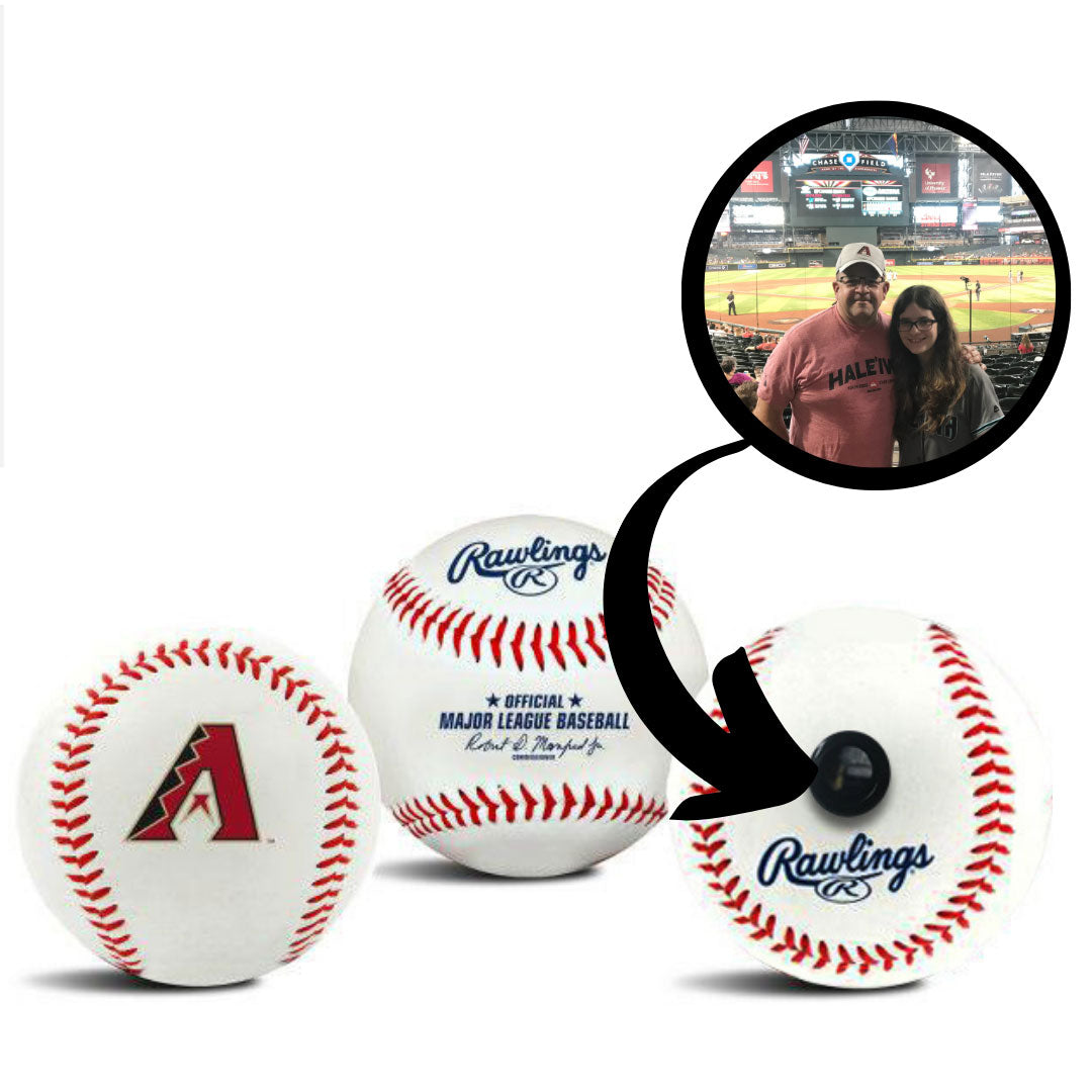 Arizona Diamondbacks MLB Collectible Baseball - Picture Inside -  FANZ Collectibles