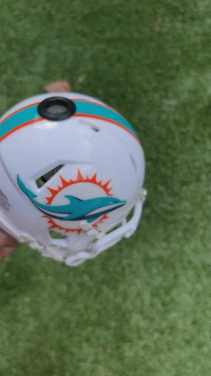 Miami Dolphins NFL Collectible Mini Helmet - Picture Inside - FANZ Collectibles