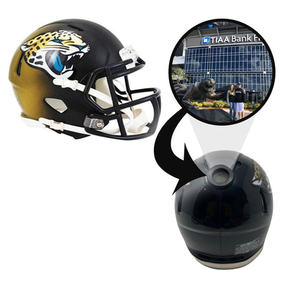 Jacksonville Jaguars NFL Collectible Mini Helmet - Picture Inside - FANZ Collectibles