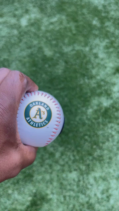 Oakland Athletics MLB Collectible Baseball - Picture Inside - FANZ Collectibles