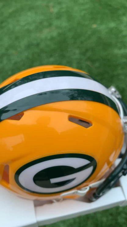 Green Bay Packers NFL Collectible Mini Helmet - Picture Inside - FANZ Collectibles