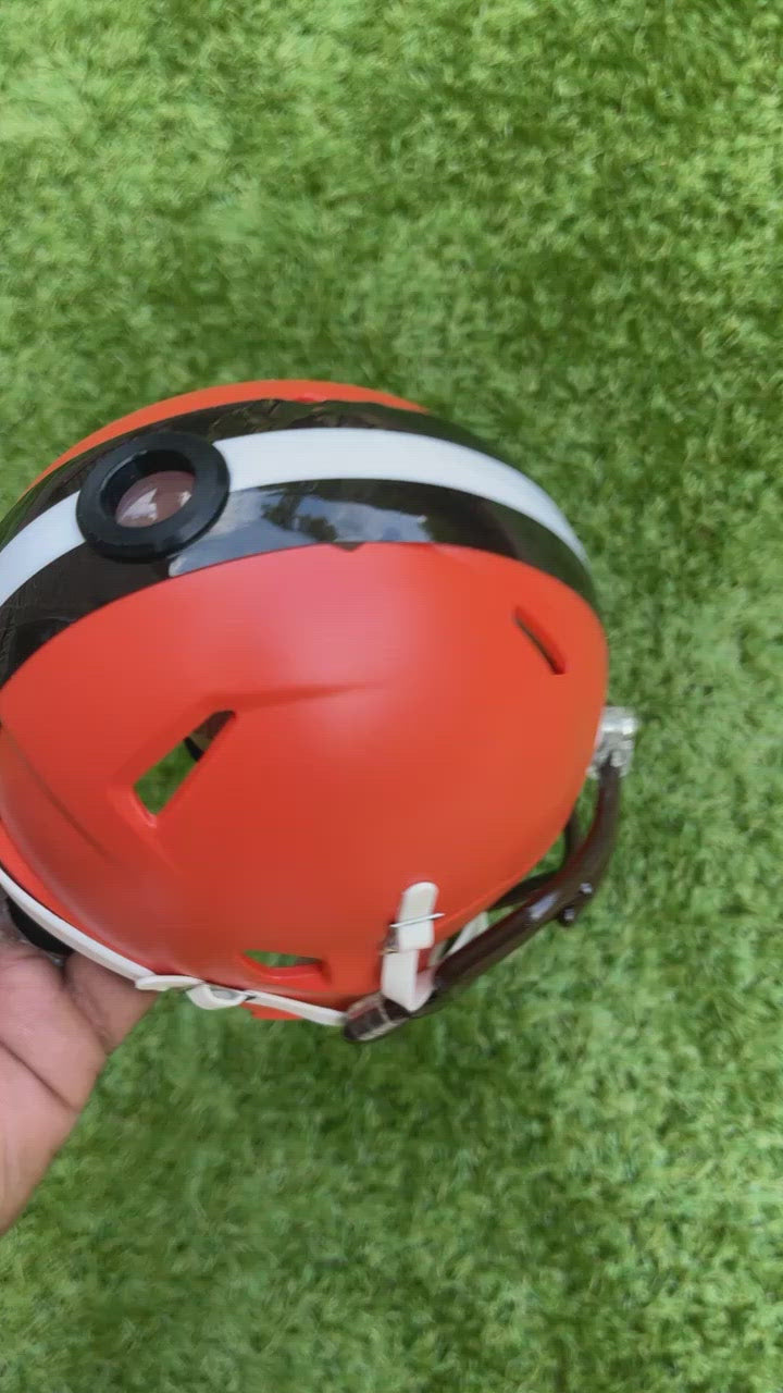 Fan Creations NFL Cleveland Browns Unisex Cleveland Browns Authentic  Helmet, Team Color, 12 inch