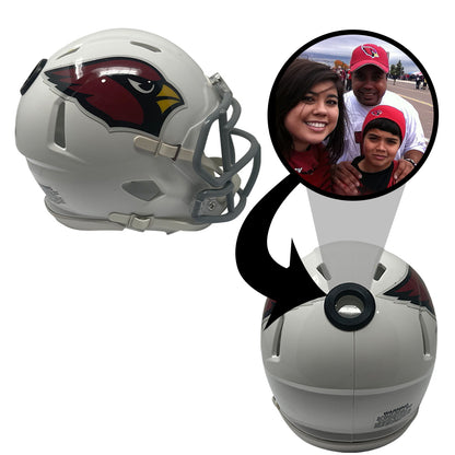 Arizona Cardinals NFL Collectible Mini Helmet - Picture Inside - FANZ Collectibles