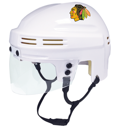 Chicago Blackhawks - NHL Collectible Mini Helmet - Picture Inside - FANZ Collectibles