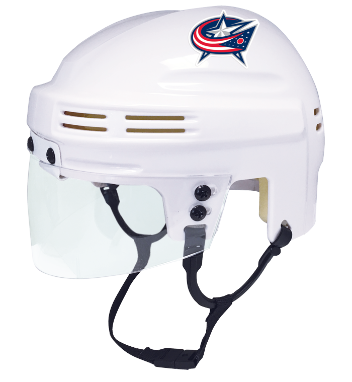 Columbus Blue Jackets - NHL Collectible Mini Helmet - Picture Inside - FANZ Collectibles