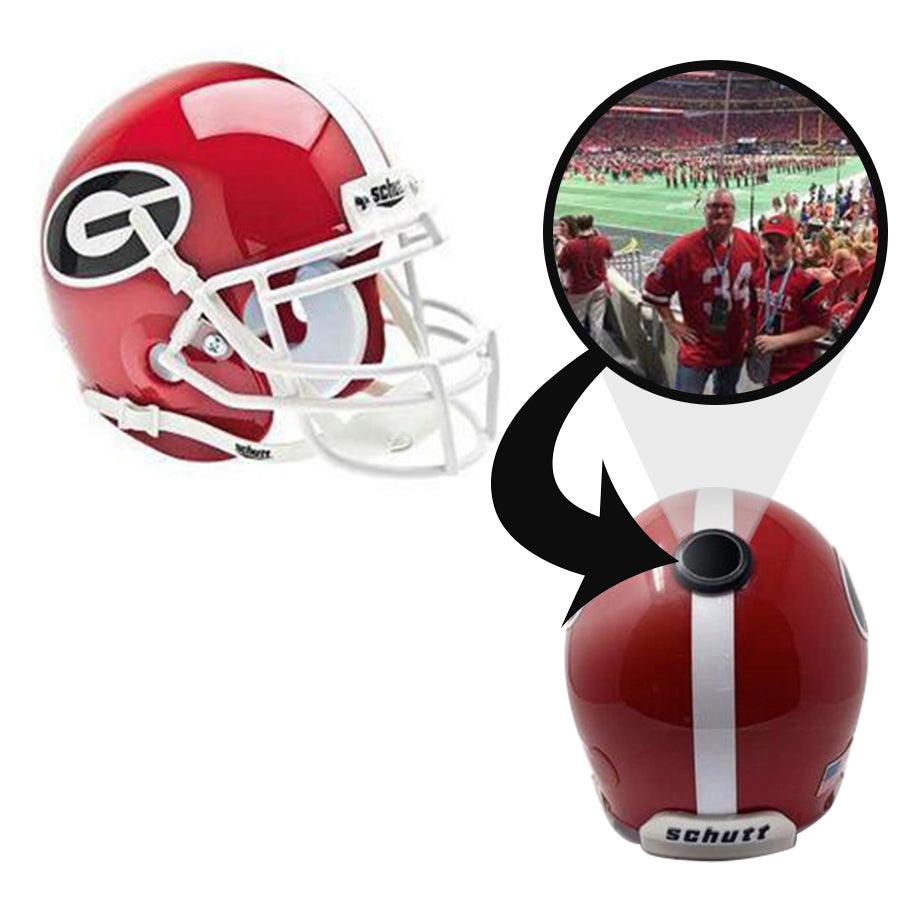 authentic uga football helmet Georgia Bulldogs College Football Collectible Mini Helmet | Picture Inside