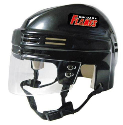 Calgary Flames - NHL Collectible Mini Helmet - Picture Inside - FANZ Collectibles - Fanz Collectibles