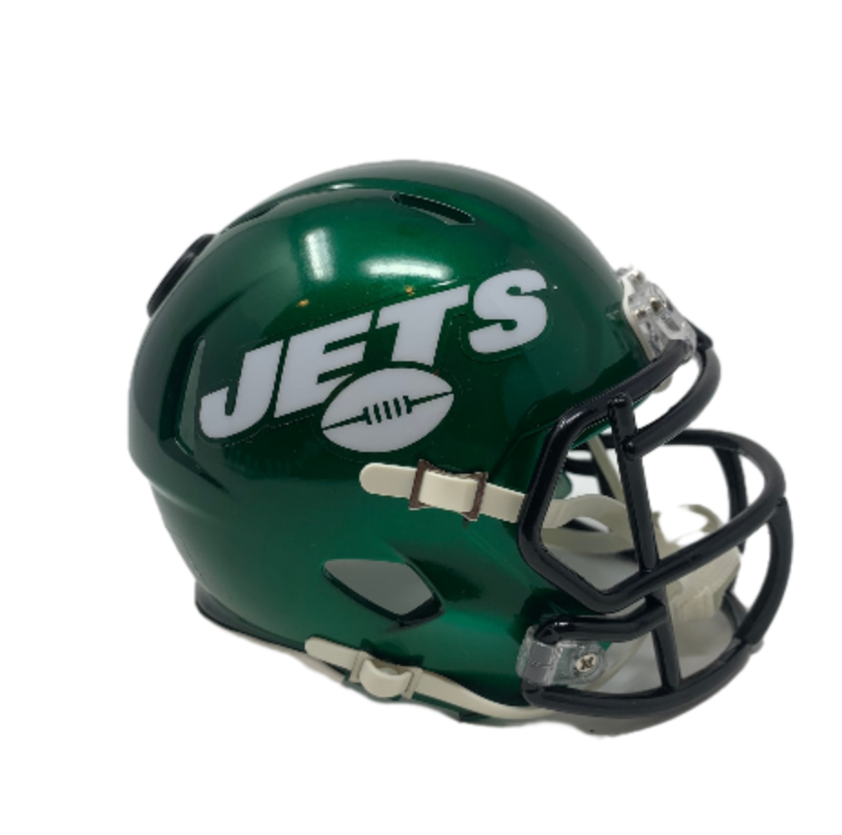 New York Jets NFL Collectible Mini Helmet - Picture Inside - FANZ Collectibles - Fanz Collectibles