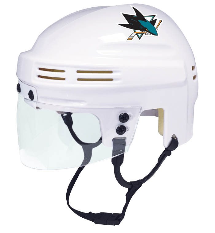 San Jose Sharks - NHL Collectible Mini Helmet - Picture Inside - FANZ Collectibles