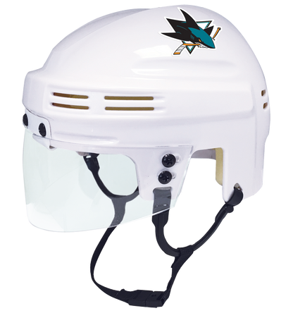 San Jose Sharks - NHL Collectible Mini Helmet - Picture Inside - FANZ Collectibles