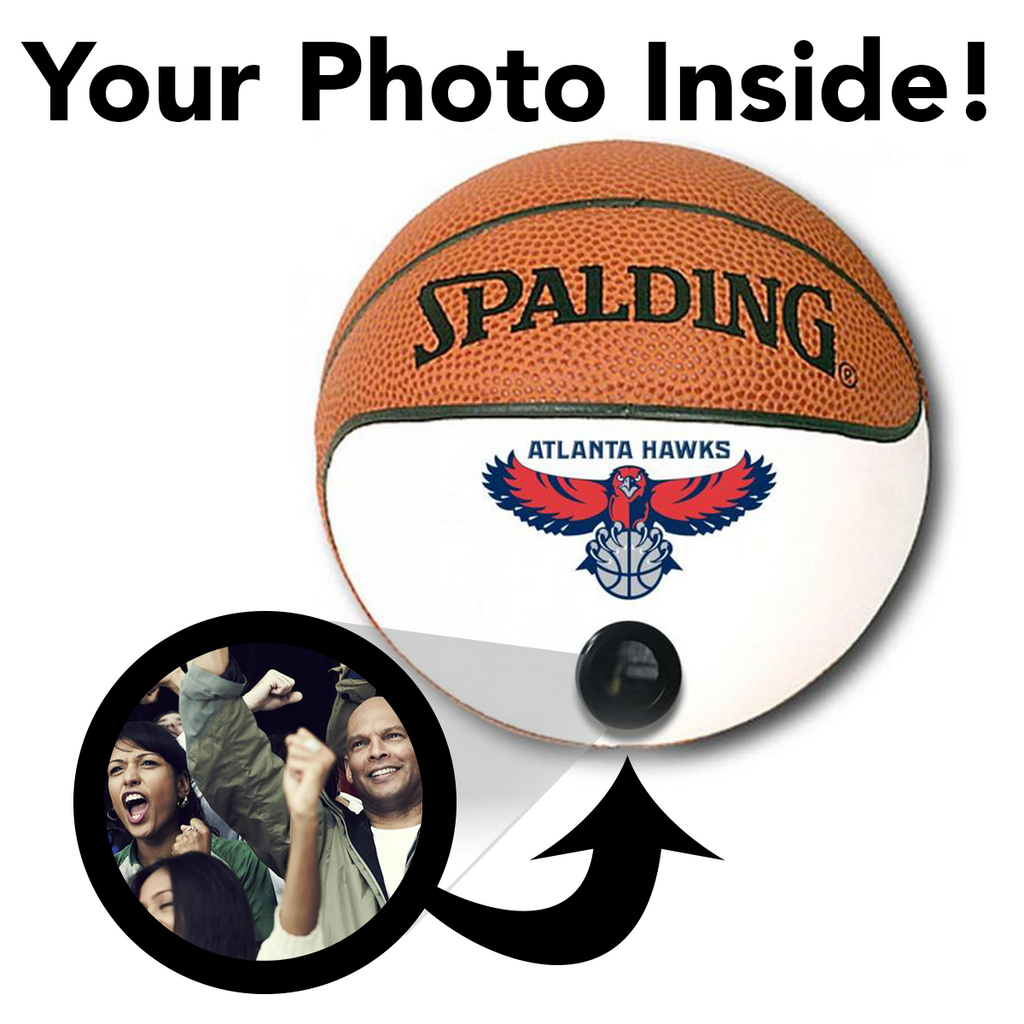 Hawks NBA Collectible Miniature Basketball - Picture Inside - FANZ Collectibles - Fanz Collectibles
