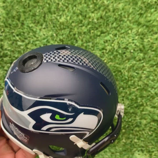 Seattle Seahawks NFL Collectible Mini Helmet, Picture Inside