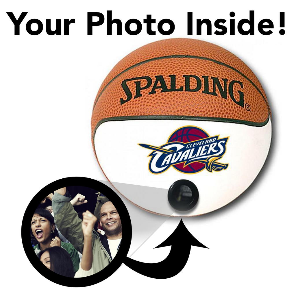 Cavaliers NBA Collectible Miniature Basketball - Picture Inside - FANZ Collectibles - Fanz Collectibles