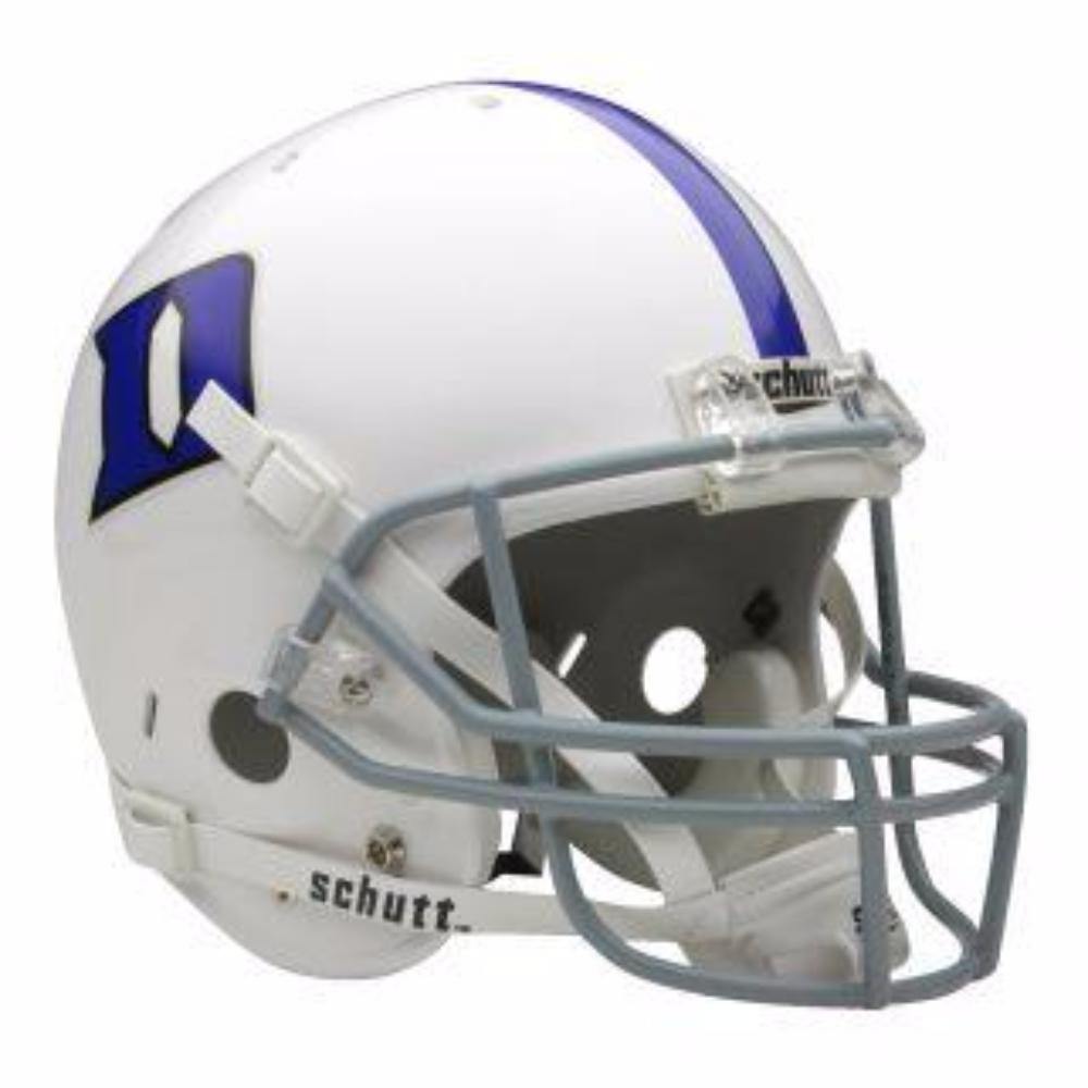 Duke Blue Devils College Football Collectible Schutt Mini Helmet - Picture Inside - FANZ Collectibles - Fanz Collectibles