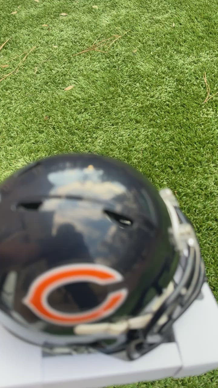 Chicago Bears NFL Collectible Mini Helmet - Picture Inside - FANZ  Collectibles