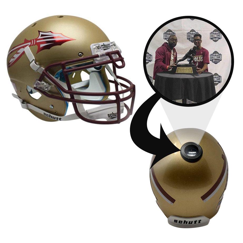 Florida State Seminoles College Football Collectible Schutt Mini Helmet - Picture Inside - FANZ Collectibles - Fanz Collectibles
