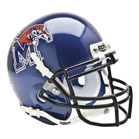 Memphis Tigers College Football Collectible Schutt Mini Helmet - Picture Inside - FANZ Collectibles - Fanz Collectibles