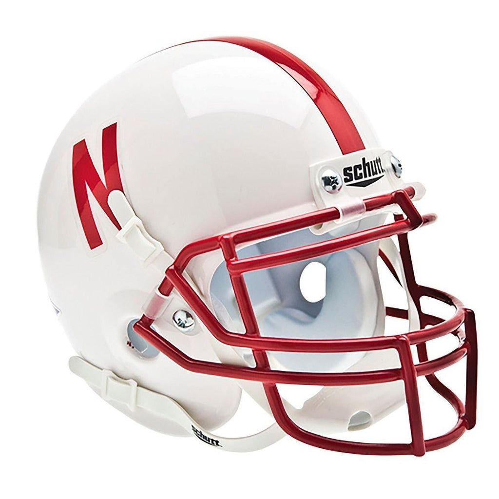 Nebraska Cornhuskers College Football Collectible Schutt Mini Helmet - Picture Inside - FANZ Collectibles - Fanz Collectibles