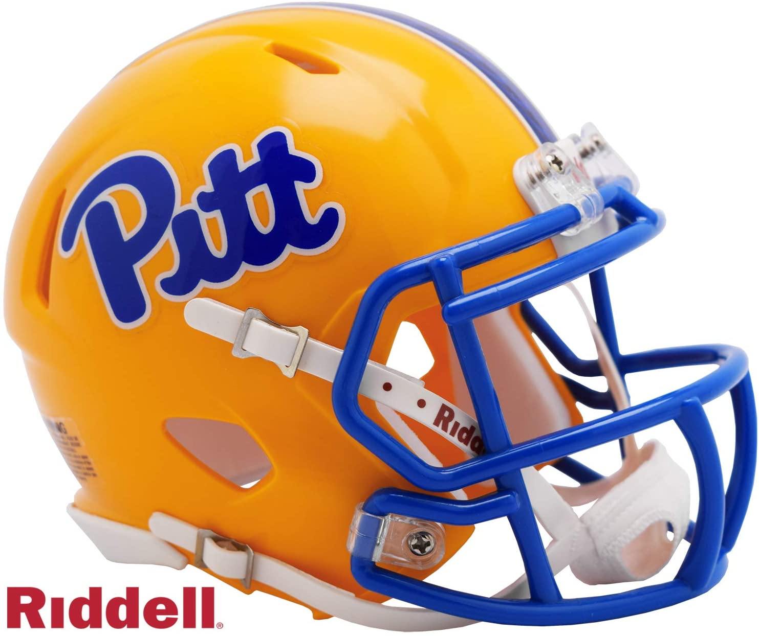 Pittsburgh Panthers College Football Collectible Riddell Mini Helmet - Picture Inside - FANZ Collectibles - Fanz Collectibles